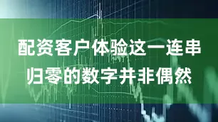配资客户体验这一连串归零的数字并非偶然